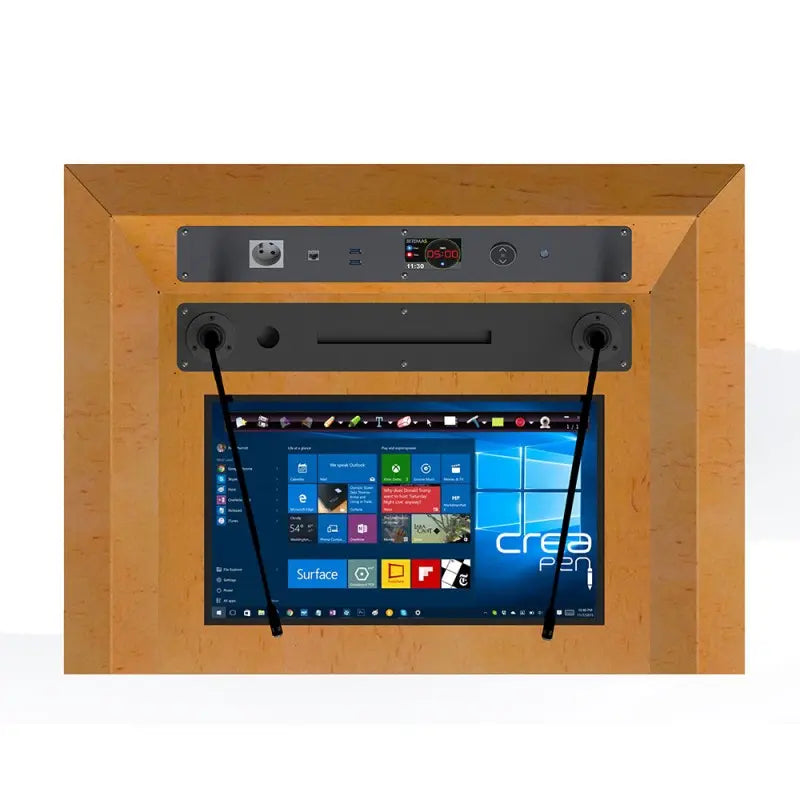 Pupitre de conférence multimédias numérique TEMAS TW23P-A sans écran façade / Référence TEMTW23PA - TSA Distribution