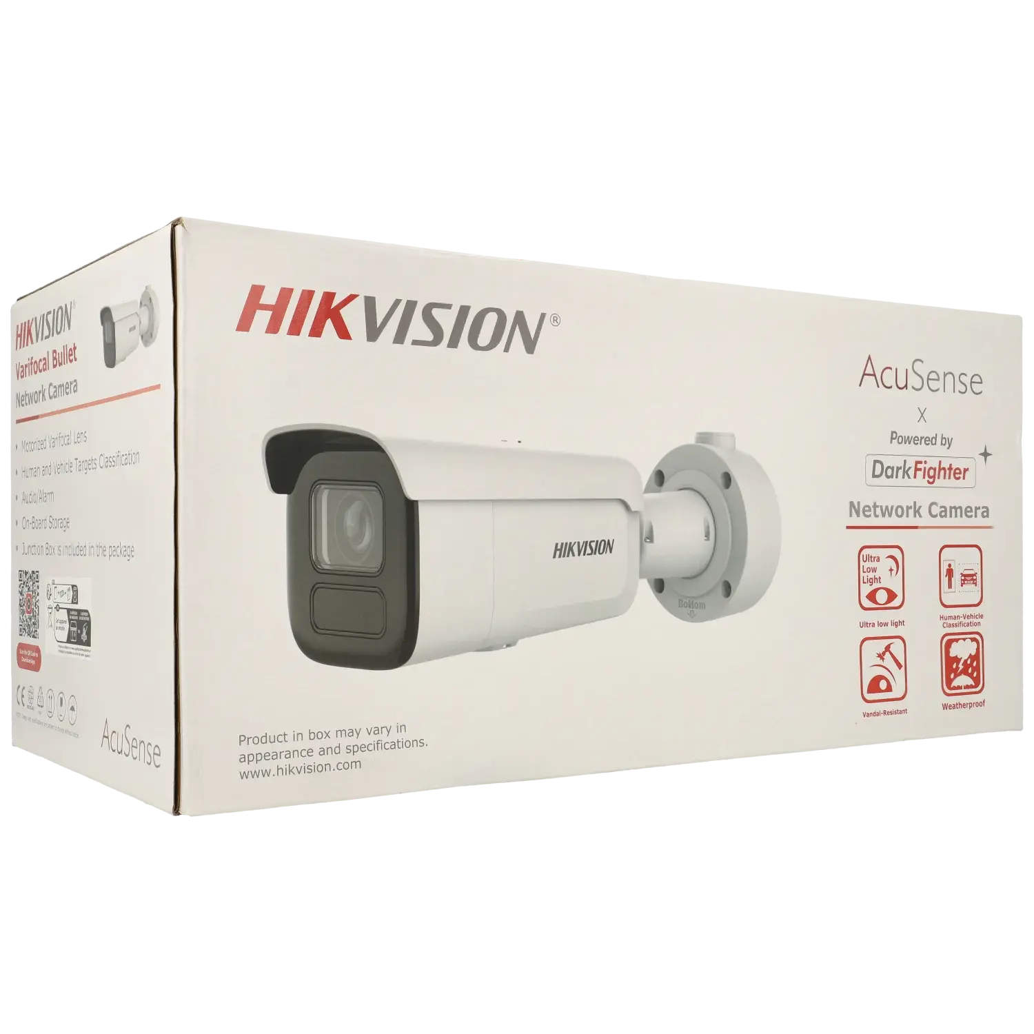 Caméra HIKVISION compactes IP avec 4 mégapixels et objectif zoom optique / Référence DS-2CD2646G2HT-IZS