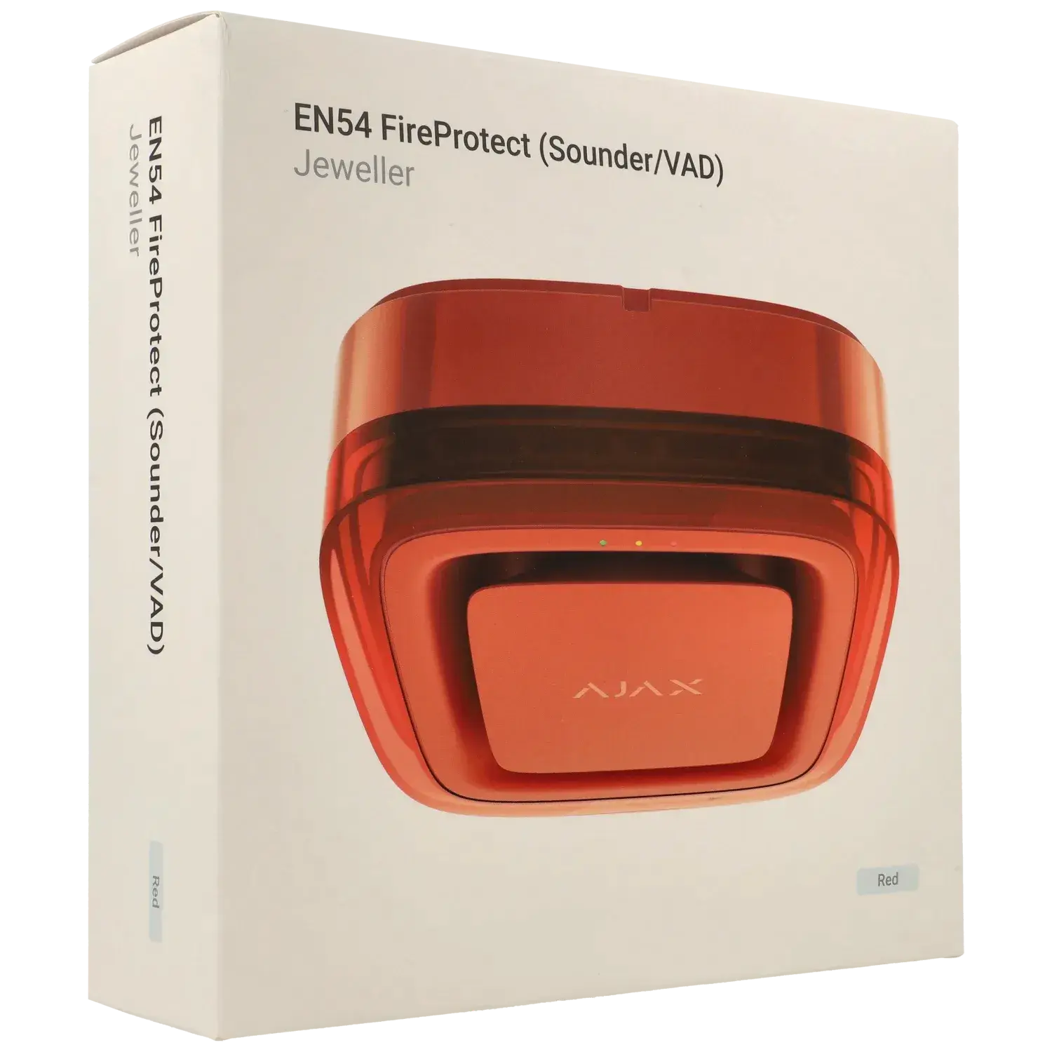 Sirène acoustique et visuelle sans fil AJAX / Référence EN54-SOUNDER-VAD-R TSA Distribution