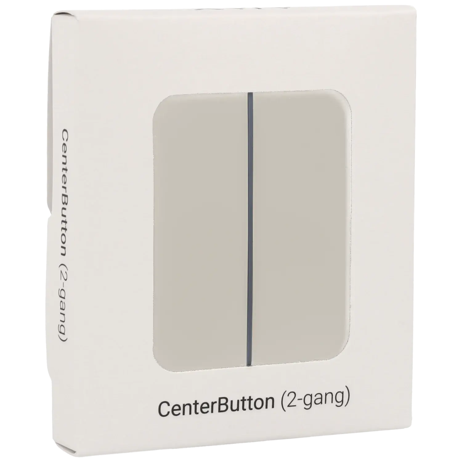 Double panneau d'interrupteurs central AJAX / Référence CENTERBUTTON-2G-OYS TSA Distribution