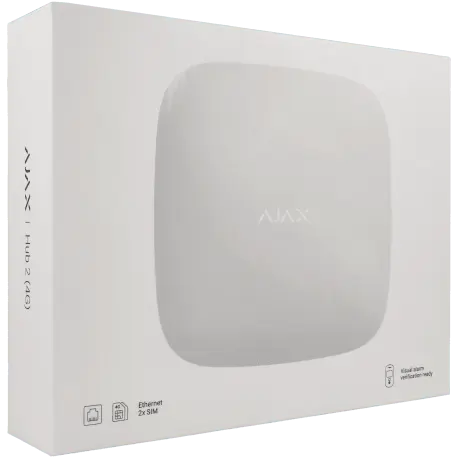 Centrale AJAX / Référence HUB2-4G-W - TSA Distribution