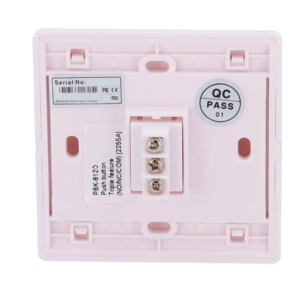 Bouton poussoir de libération de porte / Référence PBK-812D - TSA Distribution