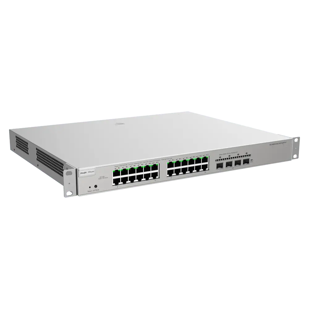 Switch PoE Cloud Layer 3 Reyee / Référence RG-NBS5100-24GT4SFP-P - TSA Distribution