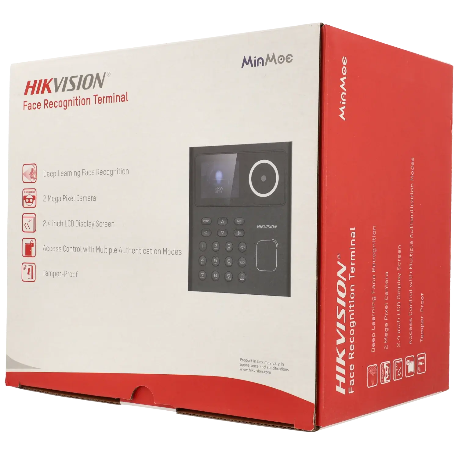 Terminal de reconnaissance faciale HIKVISION intérieur avec clavier et carte / Référence DS-K1T320MX - TSA Distribution