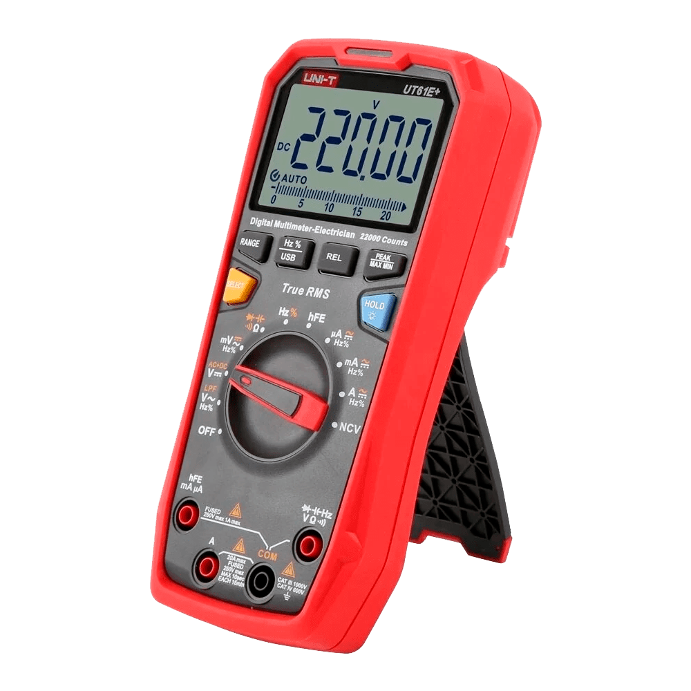 Multimètre numérique CAT III 1000V UNI-T / Référence UT161E