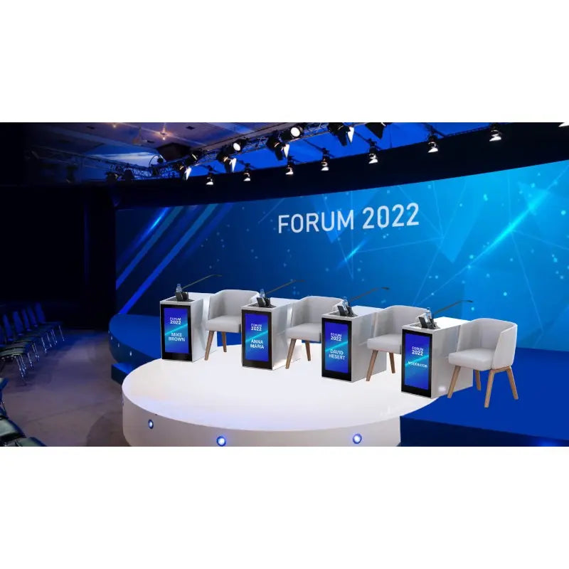 Table de conférence multimédias studio numérique TEMAS DS24T / Référence TEMDS24T - TSA Distribution