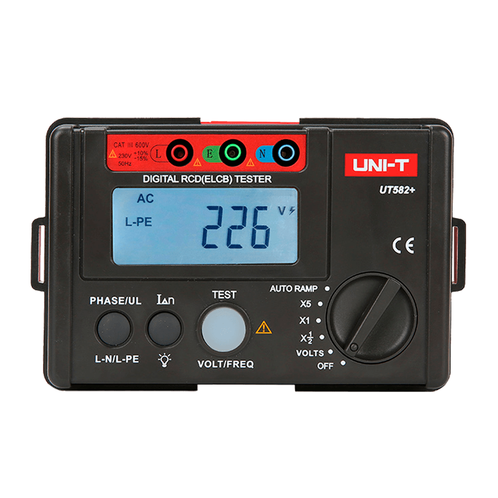 Testeur de temps de déclenchement de disjoncteur UNI-T / Référence UT582+
