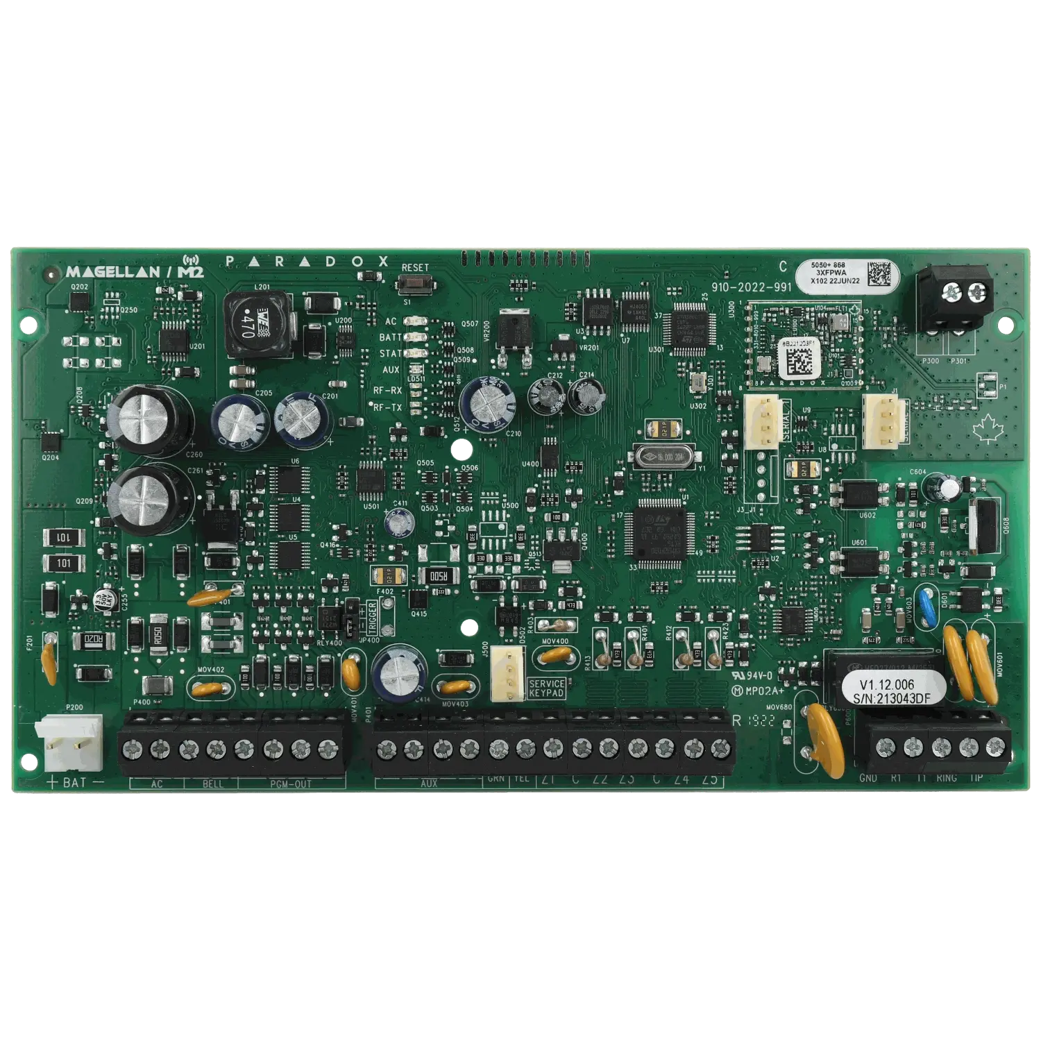 Kit PARADOX / Référence KIT-PARADOX-MG5050+-BOX/L-TM50 - TSA Distribution