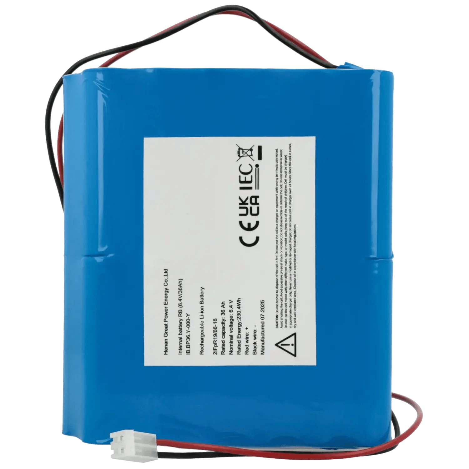 Batterie-6.4V-36Ah-Reference-INTERNALBATTERY-RB-64V36AH-TSA-Distribution-109939648 - TSA Distribution