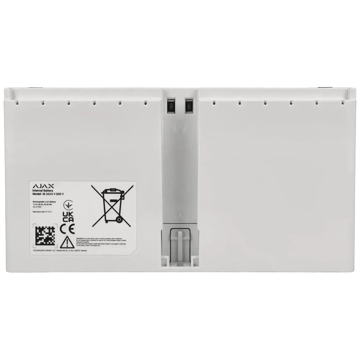 Batterie 7.4 V 10.4 Ah AJAX / Référence INTERNALBATTERY-60H-G3-W TSA Distribution