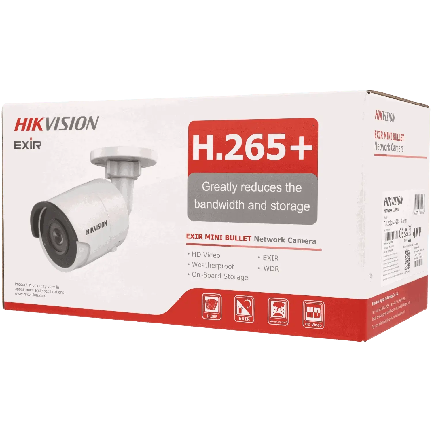 Camera-HIKVISION-compactes-IP-avec-4-mpx-et-objectif-fixe-Reference-DS-2CD2045FWD-I-TSA-Distribution-109480422 - TSA Distribution