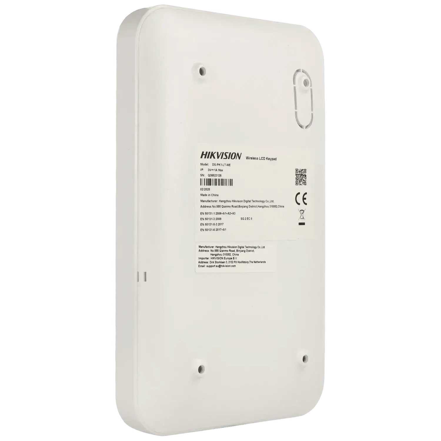 Clavier-LED-sans-fil-serie-AX-PRO-HIKVISION-Reference-DS-PK1-LT-WE-TSA-Distribution-110037631 - TSA Distribution