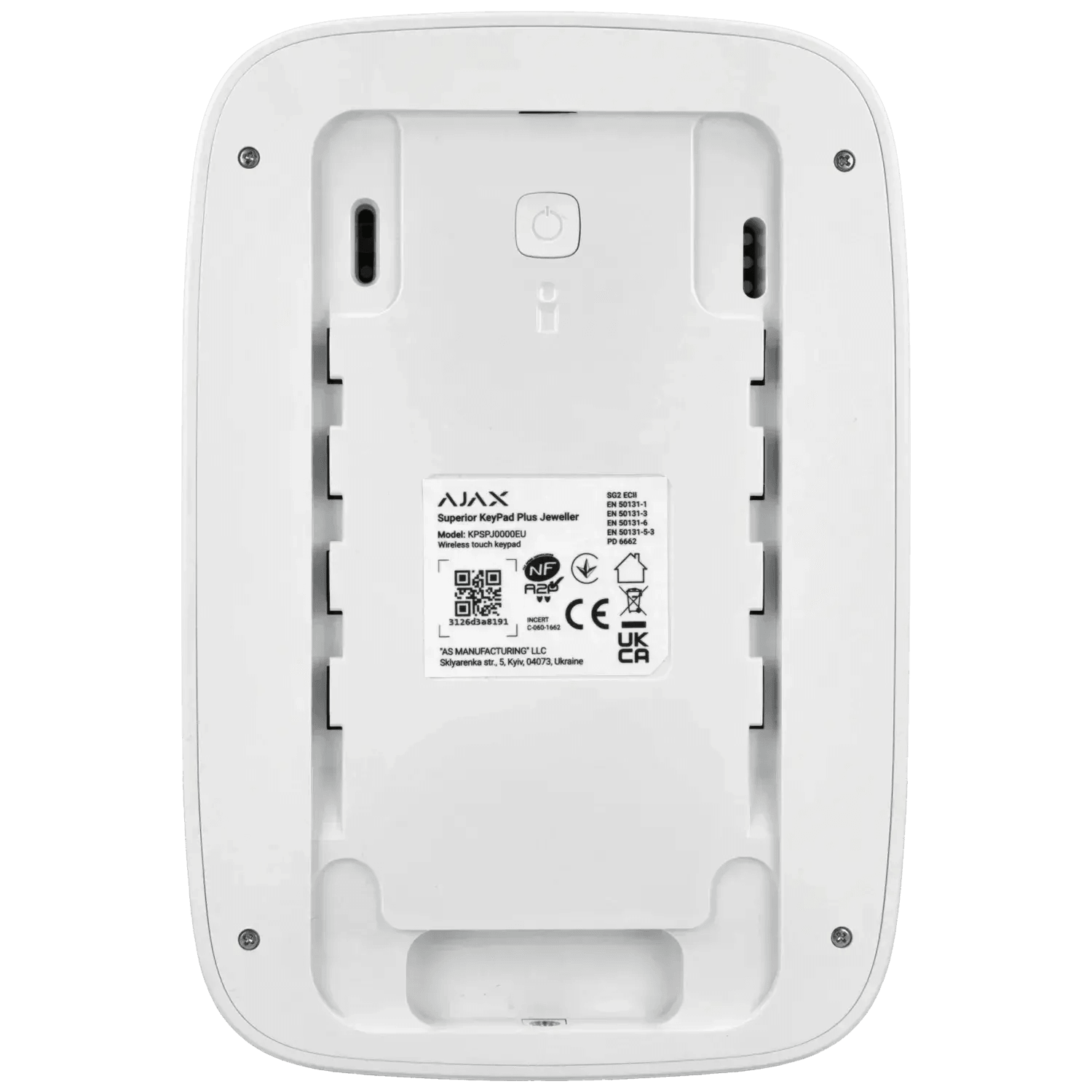 Clavier-sans-fil-AJAX-Reference-KEYPADPLUS-S-W-TSA-Distribution-109581824 - TSA Distribution