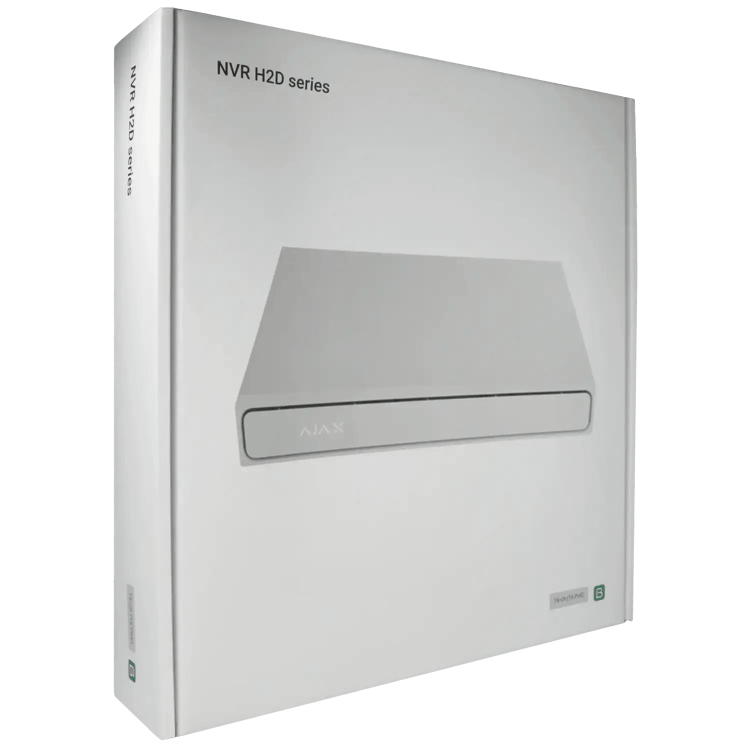 Enregistreur IP AJAX pour 16 canaux et 12 mpx de résolution avec 16 ports PoE / Référence NVR216-HAC-16P-W