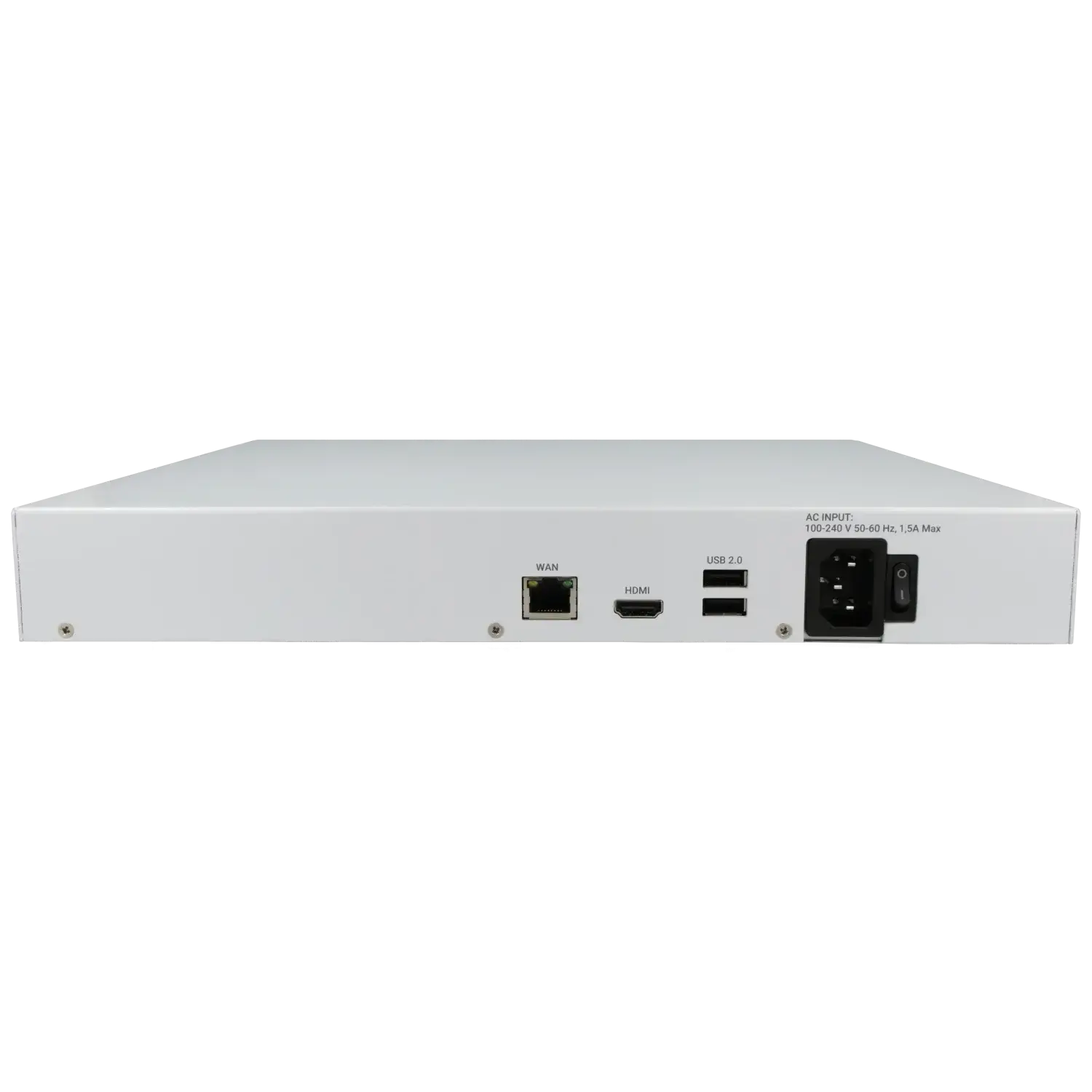 Enregistreur IP AJAX pour 8 canaux et 12 mpx de résolution / Référence NVR208-HAC-W