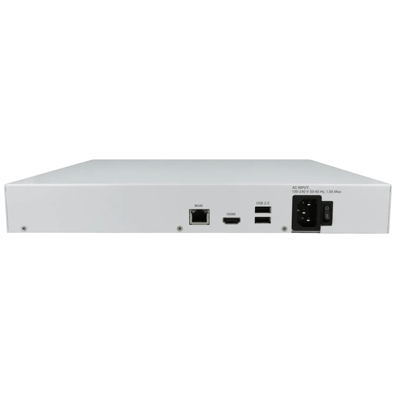 Enregistreur IP AJAX pour 8 canaux et 12 mpx de résolution / Référence NVR208-HAC-W