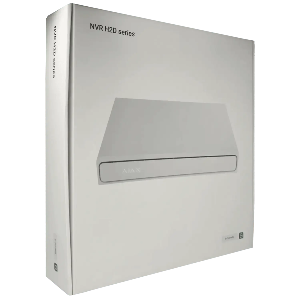 Enregistreur IP AJAX pour 8 canaux et 12 mpx de résolution / Référence NVR208-HAC-W