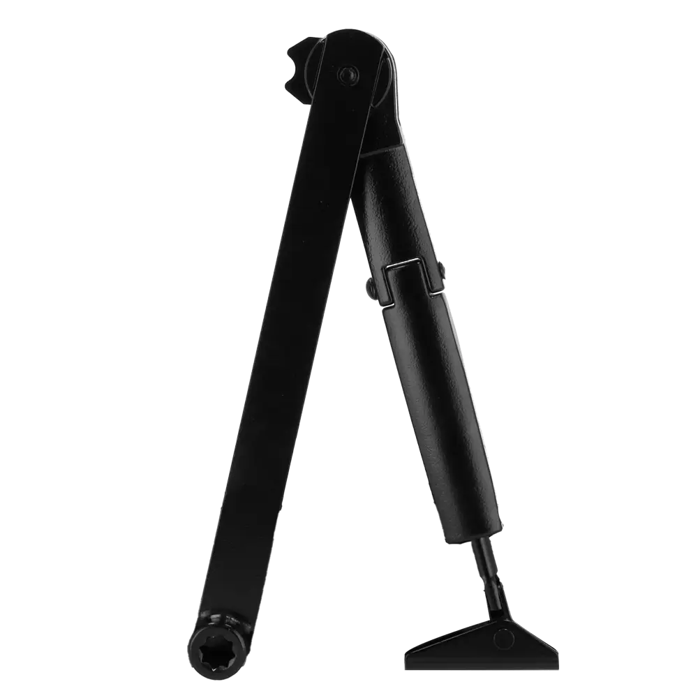 Ferme porte à bras articulé avec rétention / Référence DR-DC1-H-BLACK TSA Distribution
