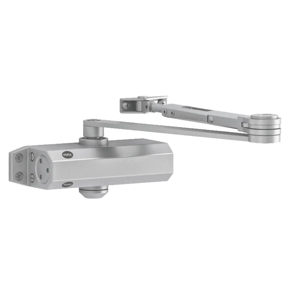Ferme porte à bras articulé avec rétention / Référence YALE-DOORCLOSER-3500-RET TSA Distribution