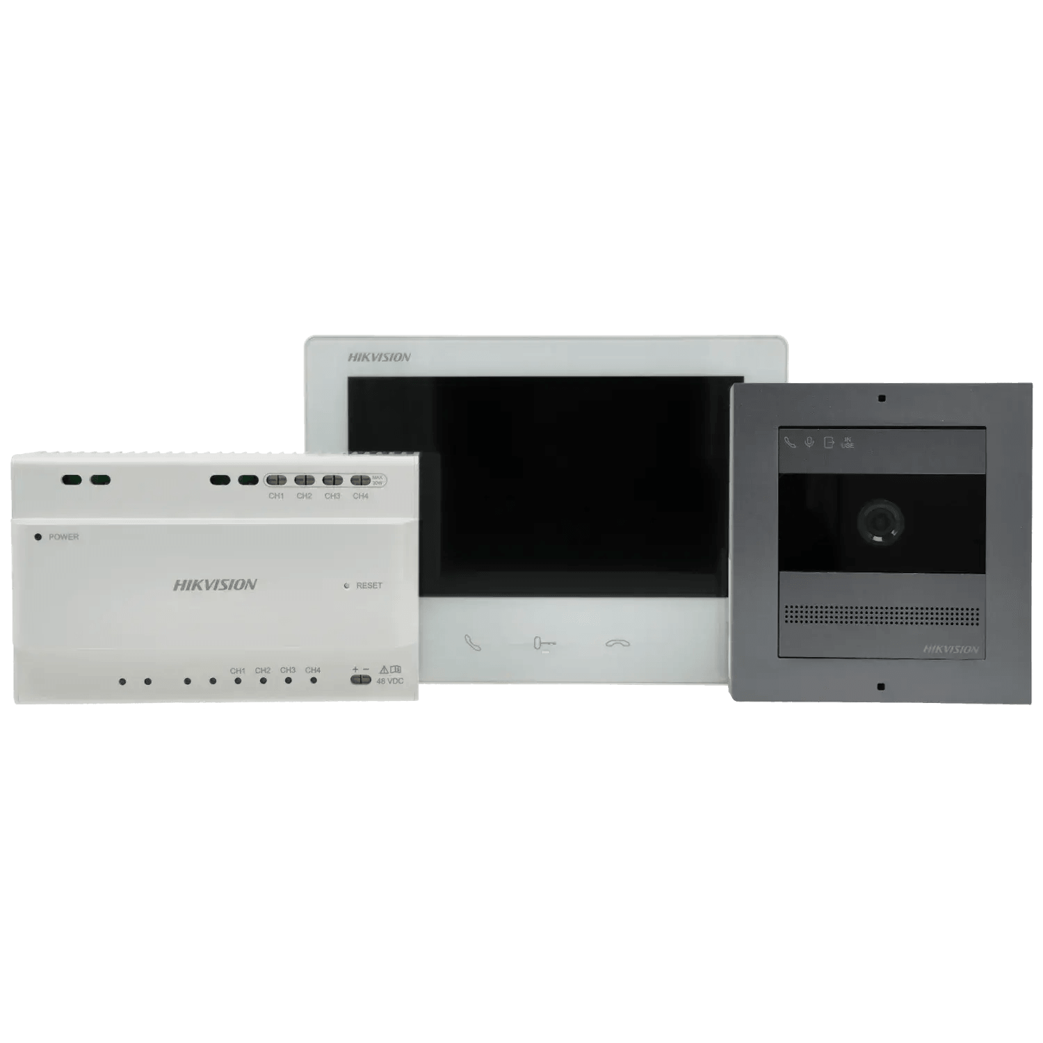 Kit-portier-video-HIKVISION-DS-KIS704EY-ALUMINUM-TSA-Distribution-109515340 - TSA Distribution