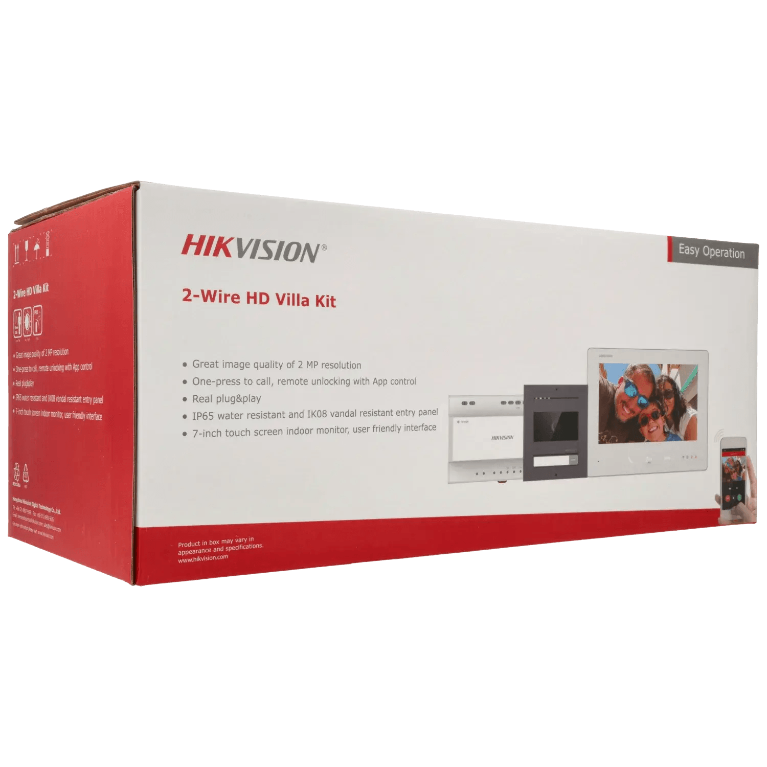Kit-portier-video-HIKVISION-DS-KIS704EY-ALUMINUM-TSA-Distribution-109515586 - TSA Distribution
