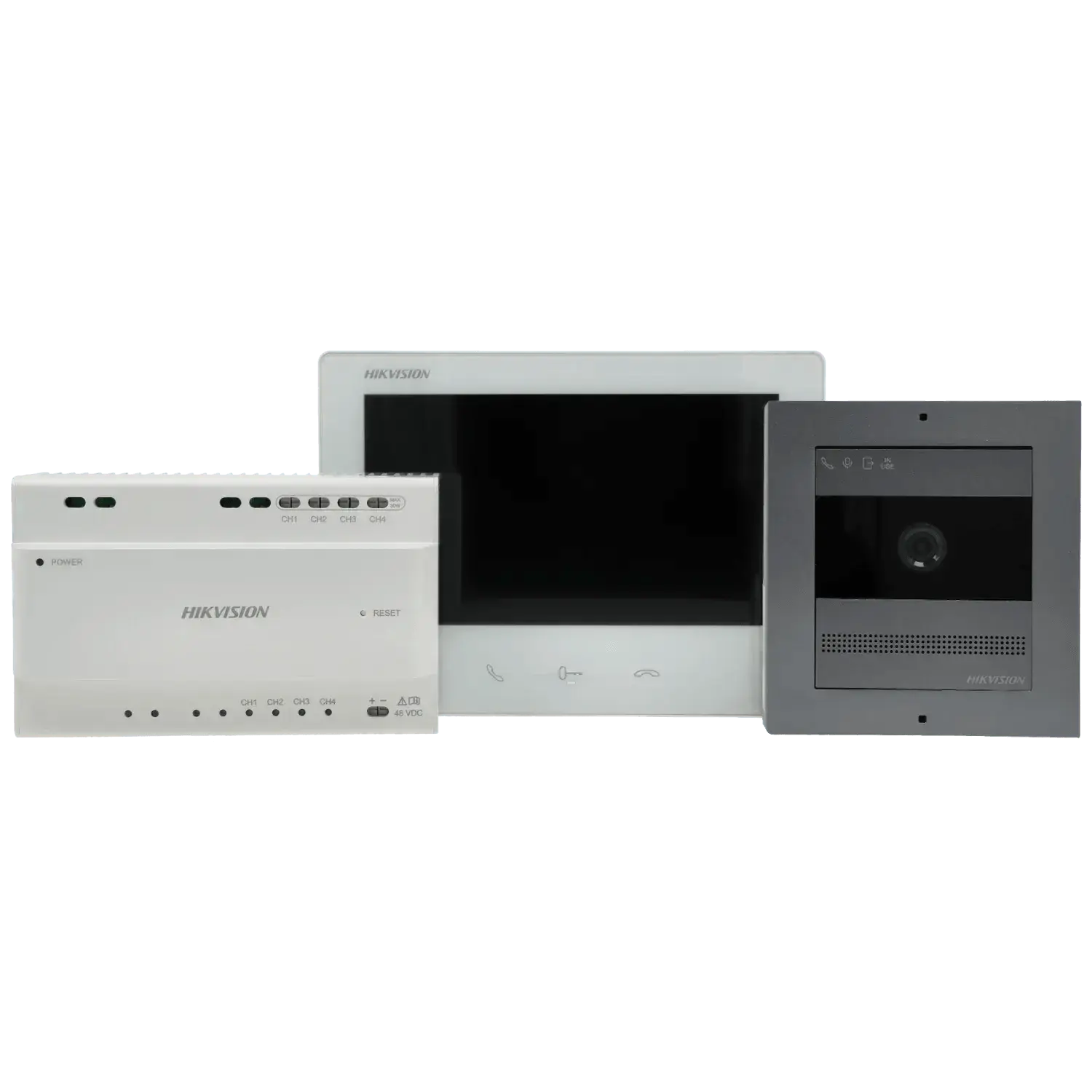 Kit-portier-video-HIKVISION-DS-KIS704EY-ALUMINUM-TSA-Distribution-109515340 - TSA Distribution