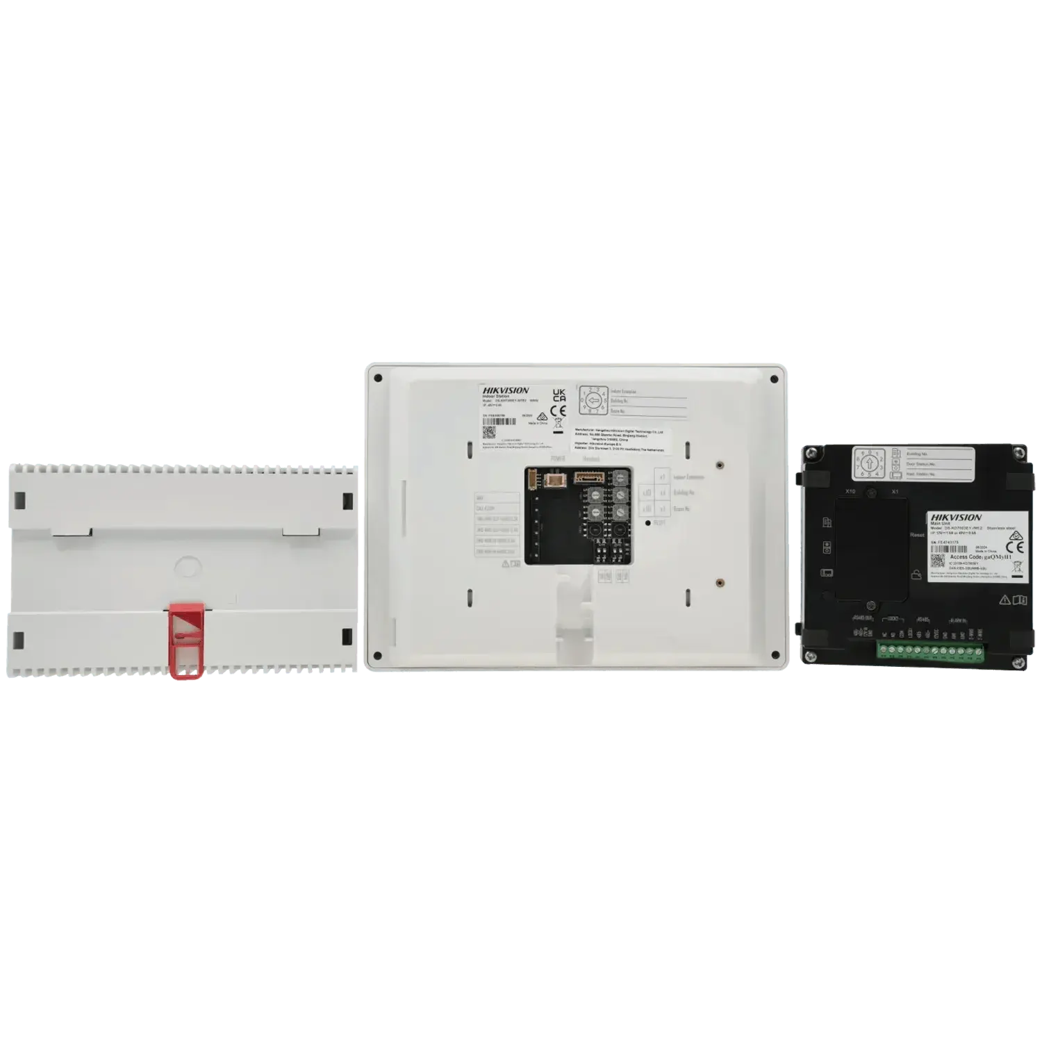 Kit-portier-video-HIKVISION-DS-KIS704EY-ALUMINUM-TSA-Distribution-109515452 - TSA Distribution