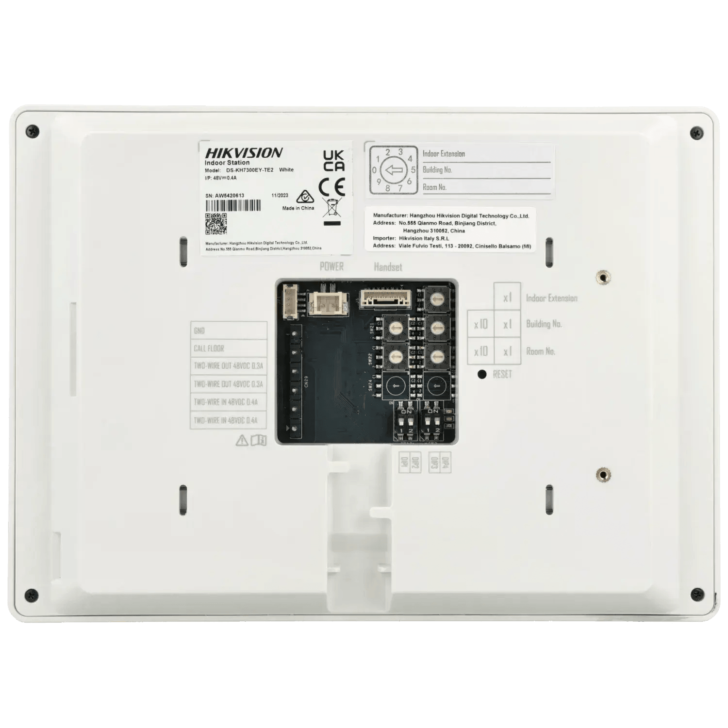 Moniteur-HIKVISION-2-fils-7_-Reference-DS-KH7300EY-TE2-W-TSA-Distribution-109330327 - TSA Distribution