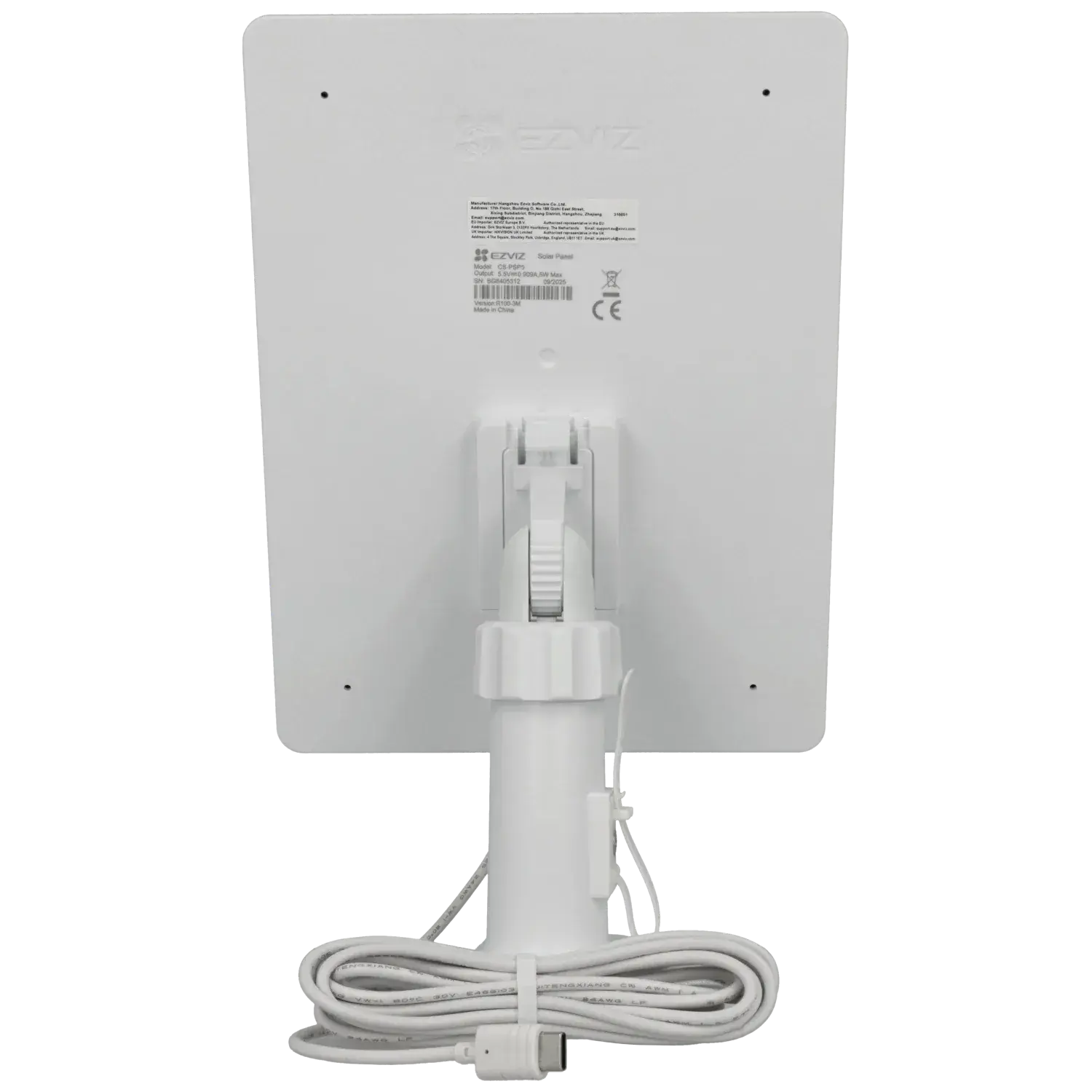 Panneau solaire EZVIZ pour caméra sans fil 5w / Référence CS-PSP5-R100-3M TSA Distribution