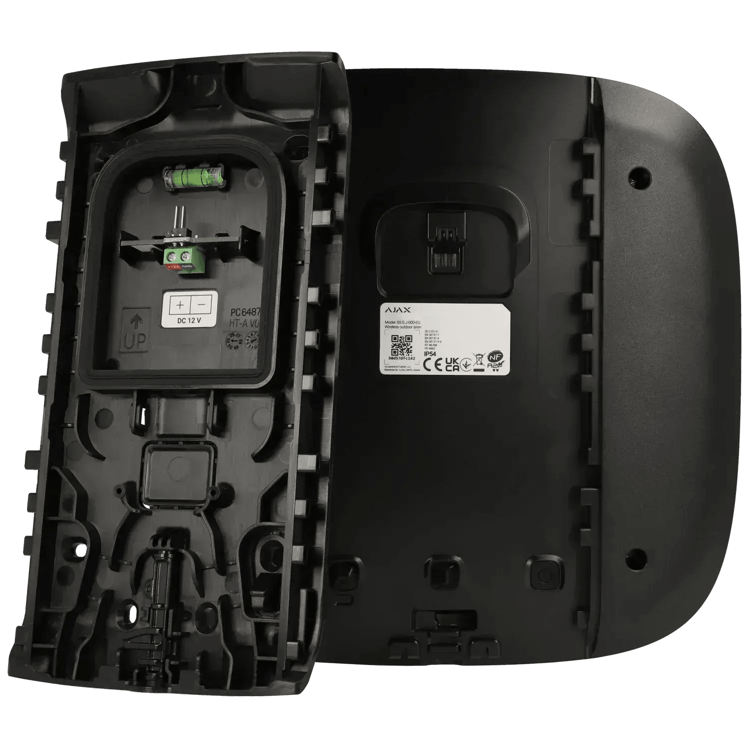 Sirene-exterieur-sans-fil-AJAX-SUPERIOR-Reference-STREETSIRENPLUS-G3-B-TSA-Distribution-110811458 - TSA Distribution