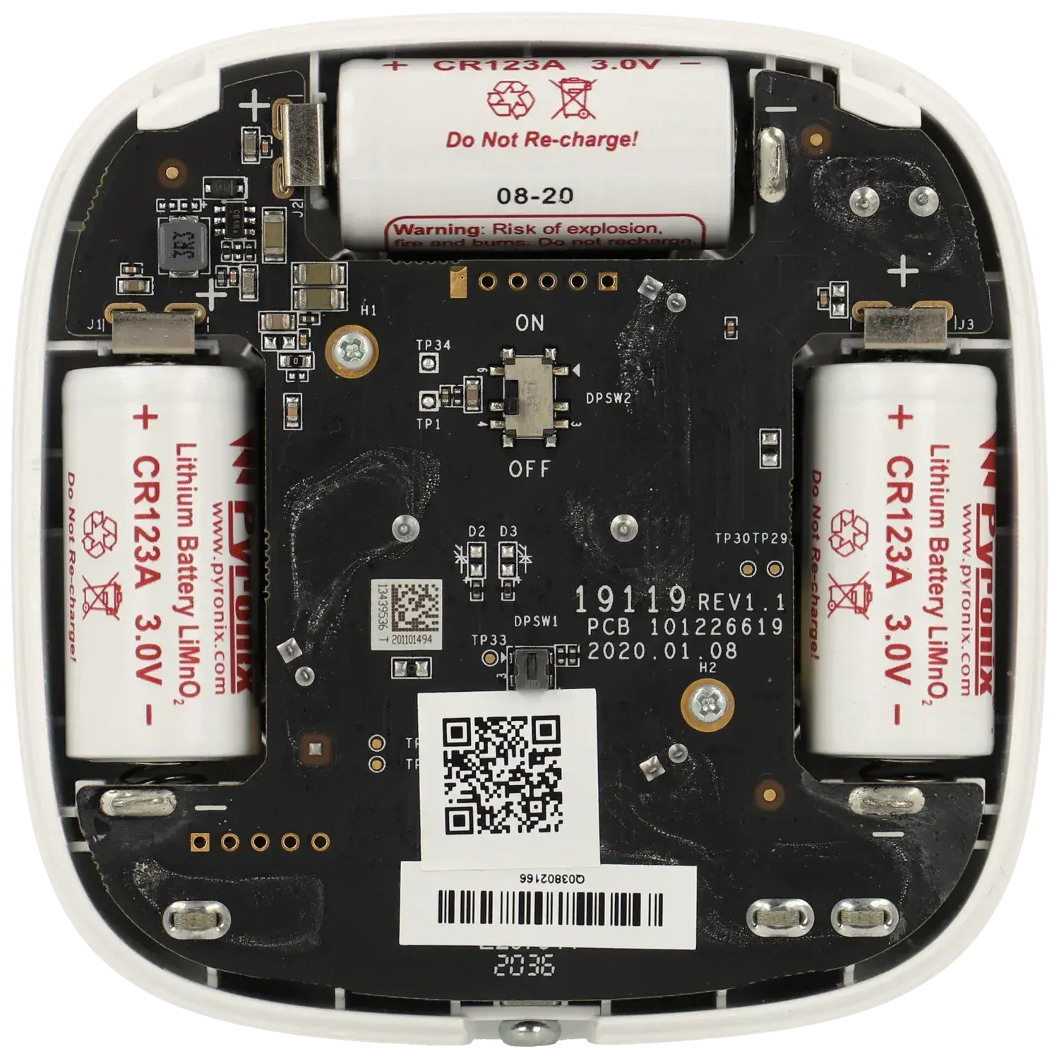 Sirène radio intérieure HIKVISION / Référence DS-PS1-II-WE (BLEU)