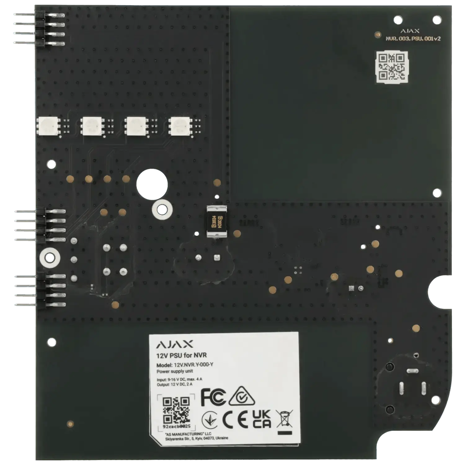 Source-d_alimentation-dc-12v-4a-AJAX-Reference-DC12V-PSU-NVR-TSA-Distribution-109723165 - TSA Distribution