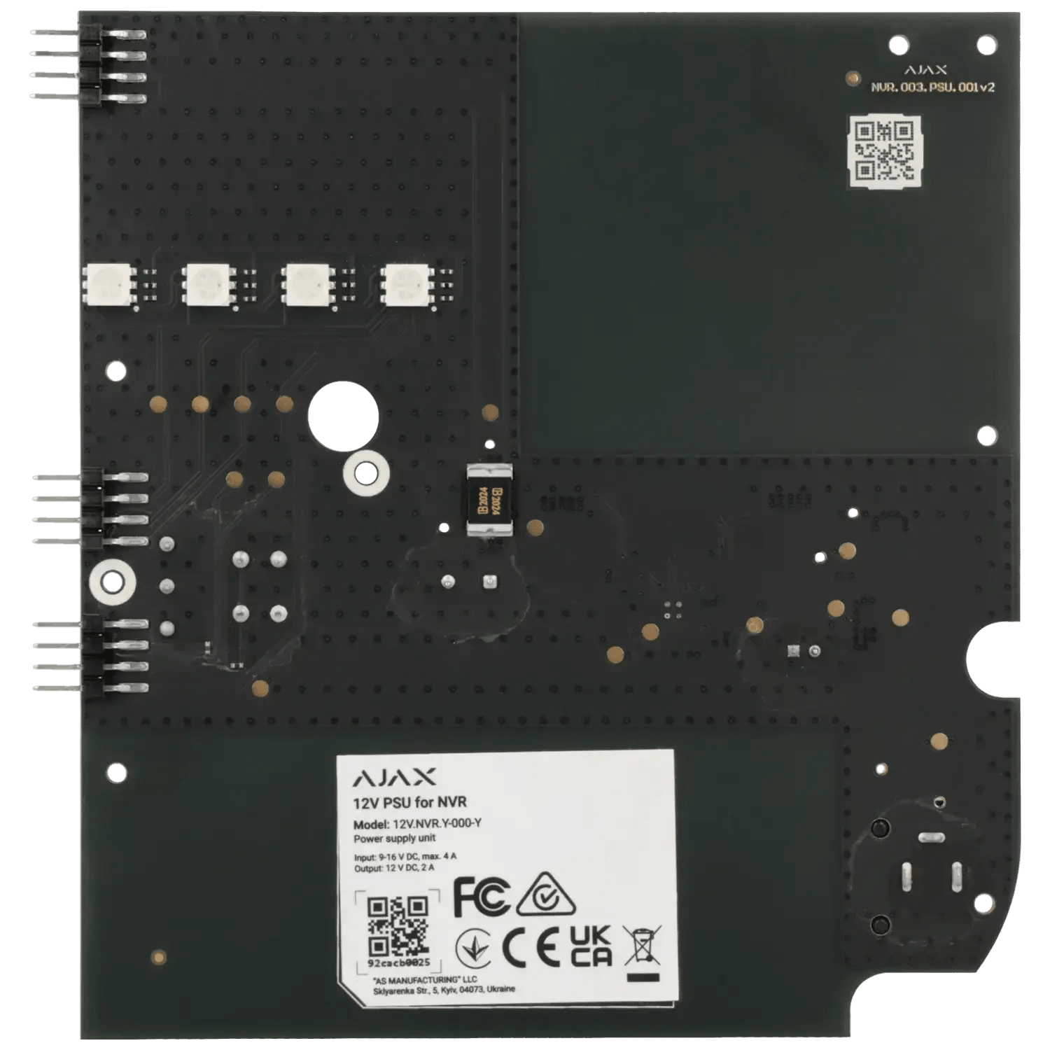 Source-d_alimentation-dc-12v-4a-AJAX-Reference-DC12V-PSU-NVR-TSA-Distribution-109723165 - TSA Distribution