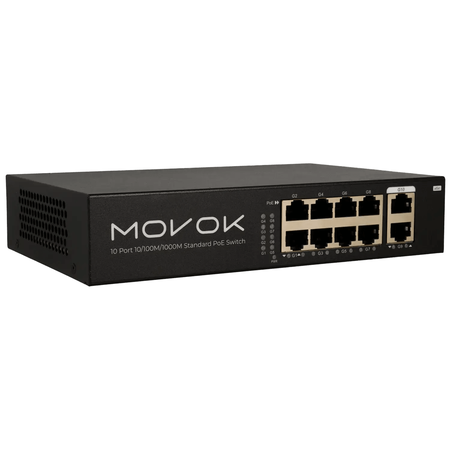 Switch-10-ports-avec-8-ports-PoE-Reference-VK-SWITCH-1008POE-120-G-TSA-Distribution-108686238 - TSA Distribution