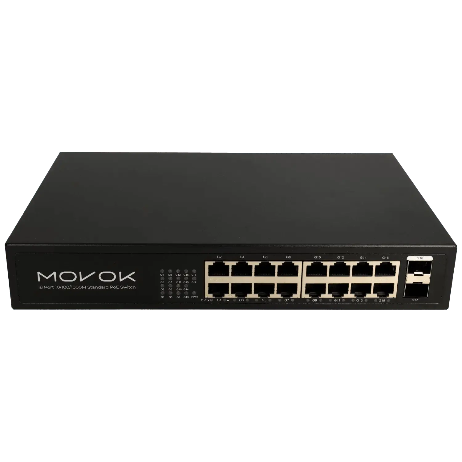Switch-18-ports-avec-16-ports-PoE-Reference-VK-SWITCH-1816POE-250-G-TSA-Distribution-108686663 - TSA Distribution
