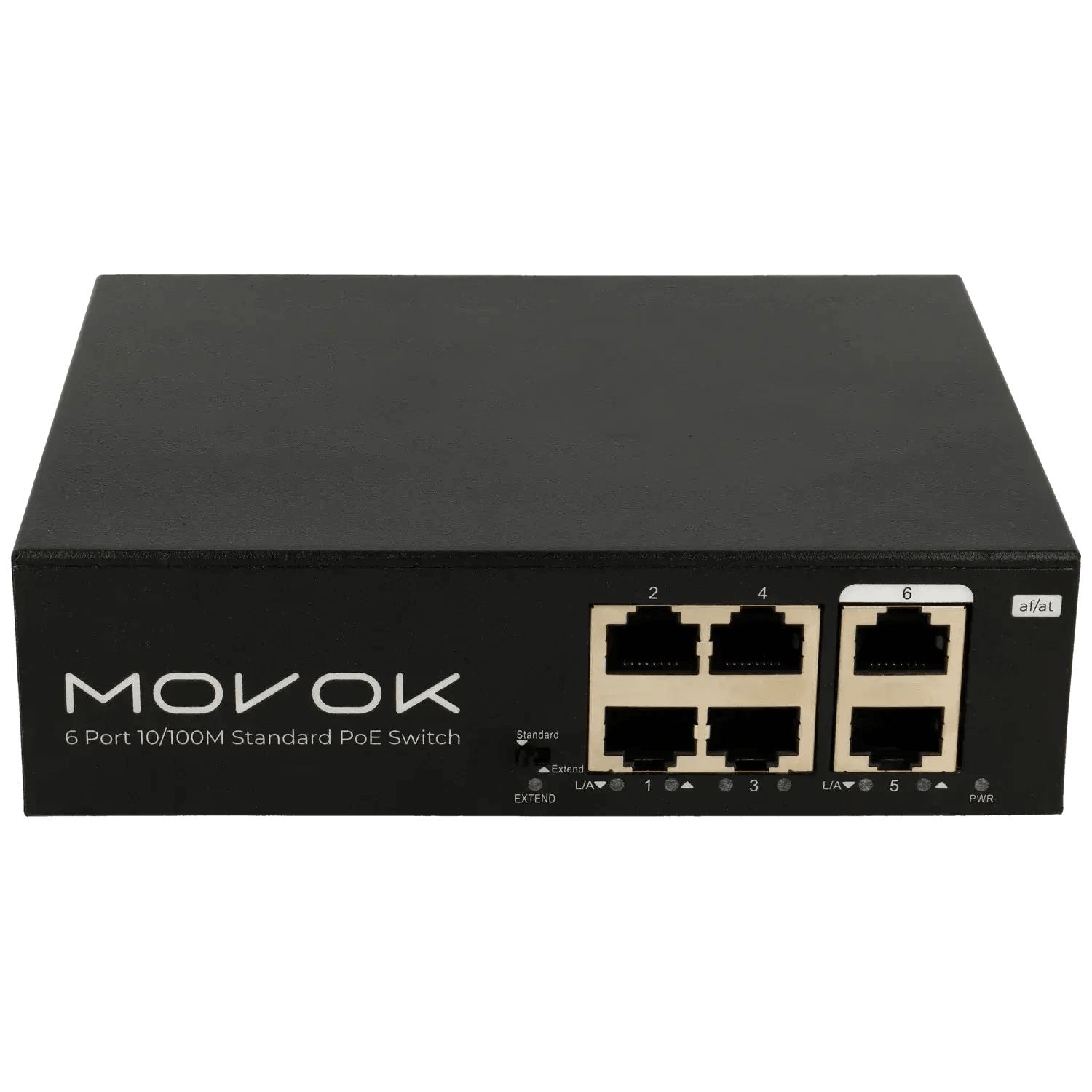 Switch-6-ports-avec-4-ports-PoE-Reference-VK-SWITCH-0604POE-65-TSA-Distribution-108685590 - TSA Distribution