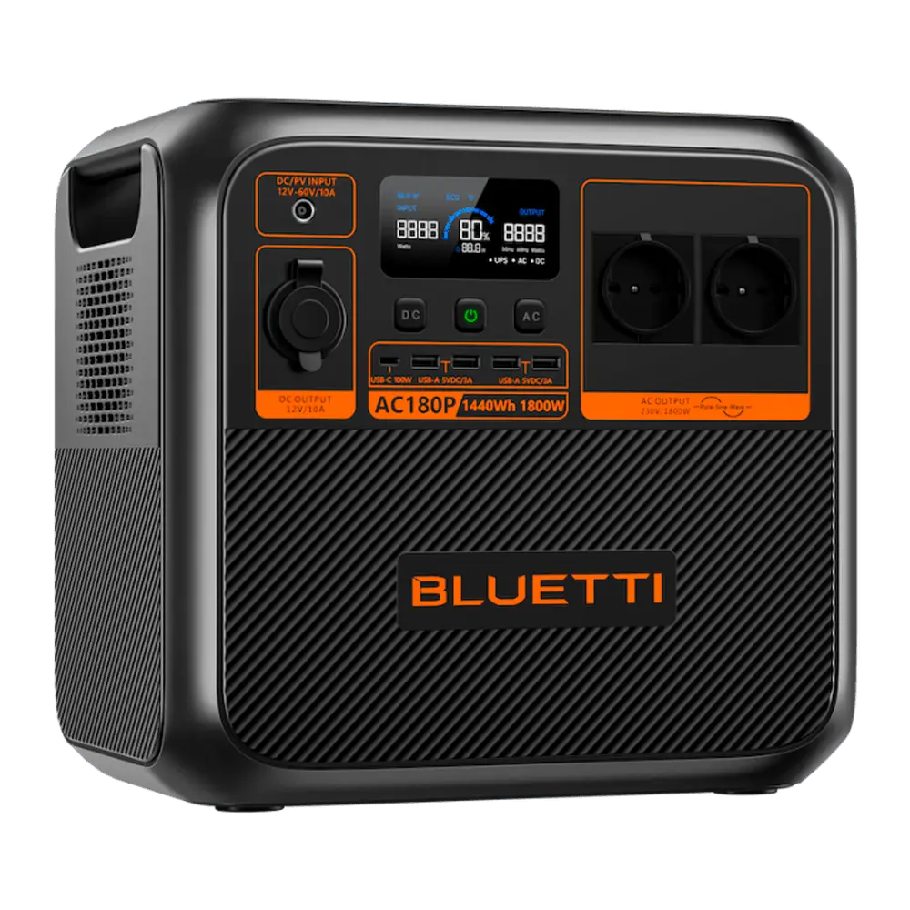 Batterie portable BLUETTI 1800W / Référence BL-AC180P - TSA Distribution