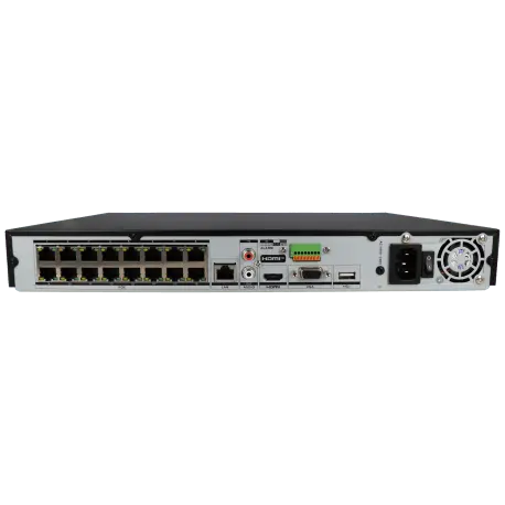 Enregistreur IP HIKVISION PRO pour 16 canaux et 12 mpx de résolution / Référence DS-7616NXI-K2/16P - TSA Distribution