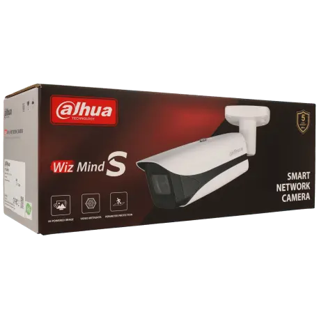 Caméra DAHUA compactes IP avec 5 mégapixels et objectif zoom optique / Référence IPC-HFW5541E-ZE-S3 - TSA Distribution