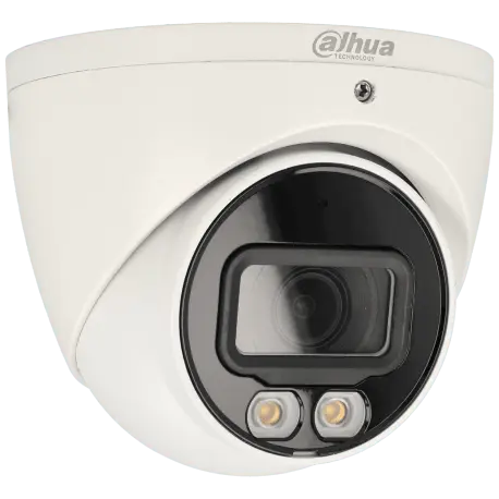 Caméra DAHUA mini dôme hd-cvi avec 8 mégapixels et objectif fixe / Référence HAC-HDW1809T-A-LED - TSA Distribution