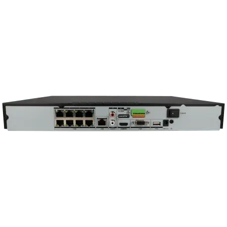 Enregistreur IP HIKVISION PRO pour 8 canaux et 12 mpx de résolution avec 8 ports PoE / Référence DS-7608NXI-K2/8P - TSA Distribution