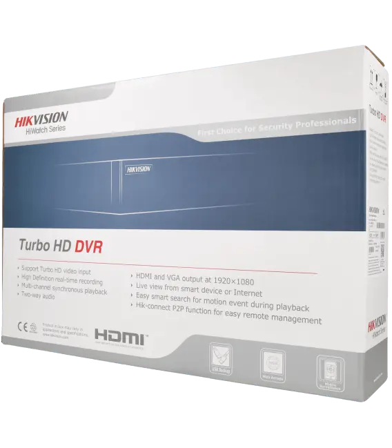 Enregistreur 5 en 1 (hd-cvi, hd-tvi, ahd, analogique et IP) HIKVISION pour 8 canaux et 1 mpx de résolution maximale / Référence HWD-5108MH-G4 - TSA Distribution