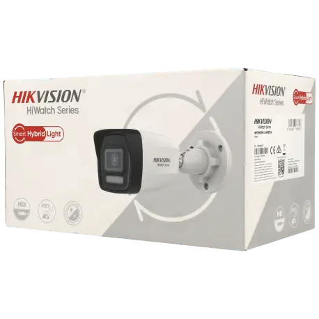 Caméra HIKVISION compactes IP avec 8 mégapixels et objectif fixe / Référence HWI-B180HA-LU - TSA Distribution