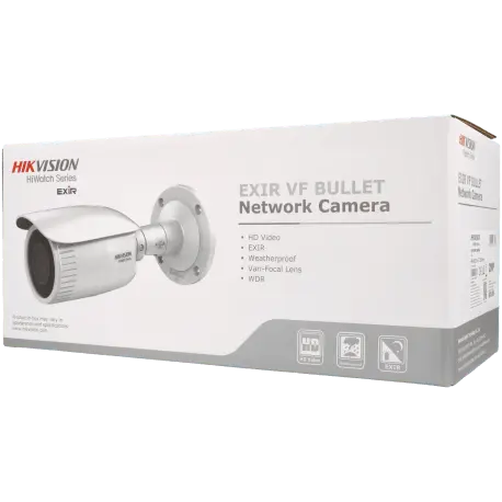 Caméra HIKVISION compactes IP avec 2 mégapixels et objectif zoom optique / Référence HWI-B620H-Z - TSA Distribution