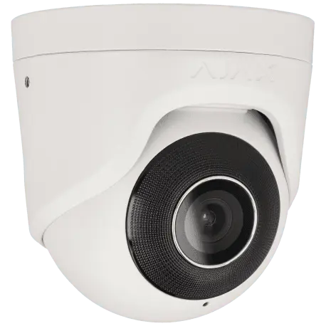 Caméra AJAX mini dôme IP avec 8 mégapixels et objectif fixe / Référence TURRETCAM-8-W - TSA Distribution