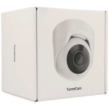 Caméra AJAX mini dôme IP avec 5 mégapixels et objectif fixe / Référence TURRETCAM-5-W - TSA Distribution