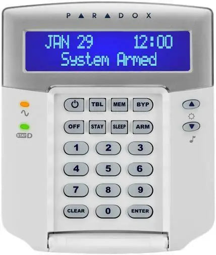 Clavier PARADOX câblé / Référence K32LCD+ - TSA Distribution