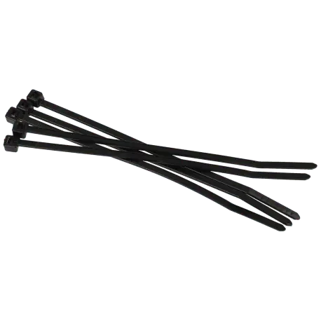 Colliers de serrages 100 x 2.5 mm 100 pcs / Référence A-CABLE-TIE-100X2.5-B - TSA Distribution