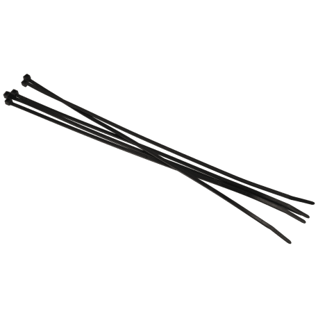 Colliers de serrages 290 x 3.5 mm 100 pcs / Référence A-CABLE-TIE-290X3.5-B - TSA Distribution