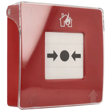 Bouton d'alarme incendie AJAX / Référence MANUALCALLPOINT-RED - TSA Distribution